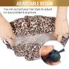 Shower Cap for Women, Oversized Waterproof Women Shower Caps, Extra Large Shower Cap Designed for all Hair Lengths with PEVA Lining & Adjustable Elastic Band Stretch Hair Cap for Shower view 2