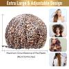 Shower Cap for Women, Oversized Waterproof Women Shower Caps, Extra Large Shower Cap Designed for all Hair Lengths with PEVA Lining & Adjustable Elastic Band Stretch Hair Cap for Shower view 3