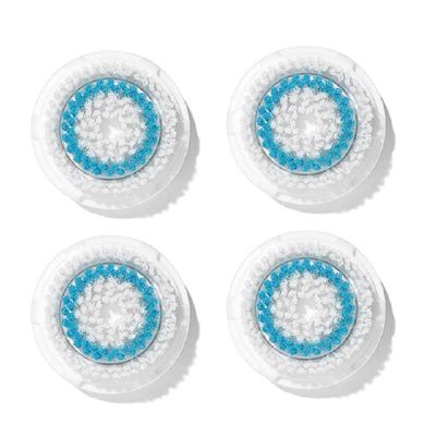 Brush Head Replacements Compatible with Clarisonic Mia 1, Mia 2, Mia Fit, Alpha Fit, Smart Profile Uplift and Alpha Fit, 4 Pack(Deep Pore)