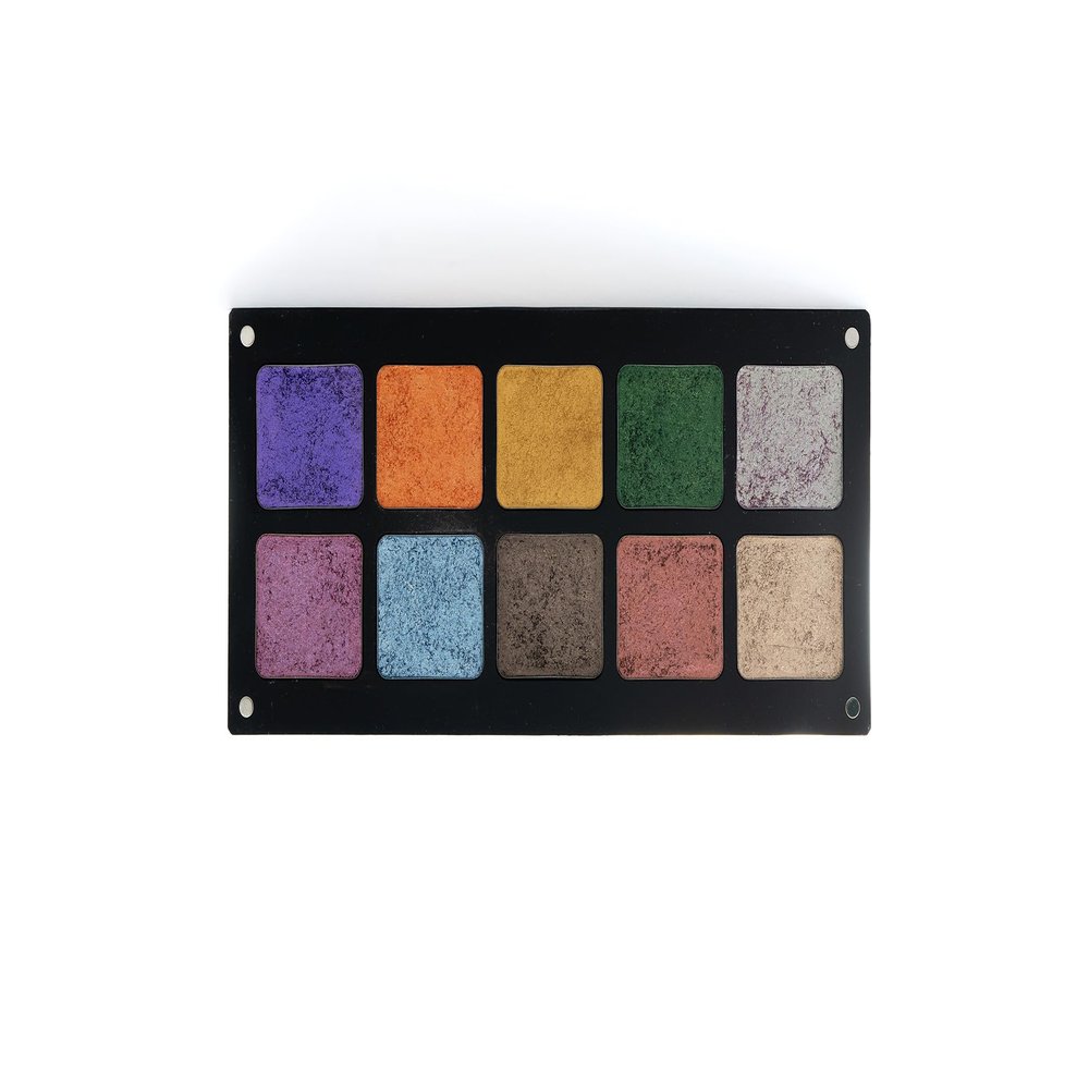 BIANCA MAKEUP Chromatic Eyeshadow Palette | 10 Vibrant Shades for Unlimited Creativity. (Chromatic 4)