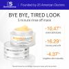 DS Dermasensa Moisturizing Peptide Mask, Brightening Rinse Off Mask with Vitamin A, C and E, Anti Aging Face Mask for Brighter Younger Bouncy Skin with Radiance view 2