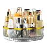 360 Degree Rotation Cosmetic Storage Box Dressing Table Makeup Brush Lipstick Storage Desktop Skin Care Product Organizing Box Light view 1