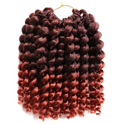10 Inch Jamaican Bounce Crochet Hair 22 Strands 4 Packs Wand Curl Crochet Hair Curly Crochet Braids for Black Women (10 Inch 4 Packs, T1B-350#)