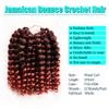 10 Inch Jamaican Bounce Crochet Hair 22 Strands 4 Packs Wand Curl Crochet Hair Curly Crochet Braids for Black Women (10 Inch 4 Packs, T1B-350#) view 3