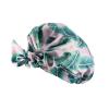 aoozleny Women Girls Shower Caps, Waterproof Reusable Shower Hair Caps Turban Shower Bath Caps for Long, Short and Curly Hair,Set of 2 (Plant) view 4