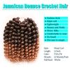 12 Inch Jamaican Bounce Crochet Hair 22 Strands 4 Packs Wand Curl Crochet Hair Curly Crochet Braids for Black Women (12 Inch (Pack of 4), T1B-27#) view 2