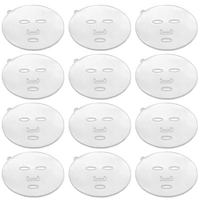 20pcs Portable Mask Maker Plates Home Reusable Mask Making Trays Random Styles Facial Care Tool
