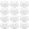 20pcs Portable Mask Maker Plates Home Reusable Mask Making Trays Random Styles Facial Care Tool view 1