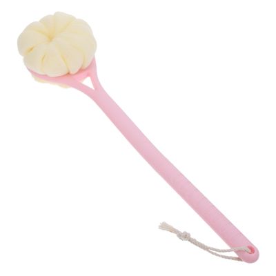 FOMIYES 1pc -Handled Soft Bath Back Scrubber Ergonomic Design for Deep Cleansing for Shower and Bathing for Relaxing Massage and Exfoliating Skin