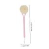 FOMIYES 1pc -Handled Soft Bath Back Scrubber Ergonomic Design for Deep Cleansing for Shower and Bathing for Relaxing Massage and Exfoliating Skin view 2