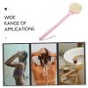 FOMIYES 1pc -Handled Soft Bath Back Scrubber Ergonomic Design for Deep Cleansing for Shower and Bathing for Relaxing Massage and Exfoliating Skin view 3