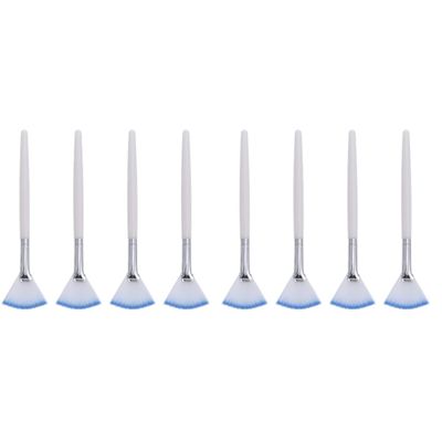 Beaupretty 8pcs Fan Facial Mask Applicator Brushes Soft Bristles for Smooth Application of Beauty Masks Ergonomic Design for Comfortable Use Essential Makeup Tool for Women