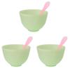 minkissy 3sets Silicone Mask Bowl Diy Tool Mask Making Bowl Scale Facemask Maker view 1