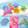 Mermaid Bath Bombs for Kids with Surprse Inside, 8PK XXL Kids Bath Bombs Gift Set for Girls, Birthday Gifts, Mermaid Party Favors, Princess Gift Box view 3