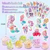 Mermaid Bath Bombs for Kids with Surprse Inside, 8PK XXL Kids Bath Bombs Gift Set for Girls, Birthday Gifts, Mermaid Party Favors, Princess Gift Box view 4