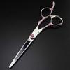 Professional Hair Cutting Shears, 6 Inch Professional Japan 440c Pink Plum Hair Scissors Cutting Barbercut Hair Salon Thinning Shears Hairdressing Scissors (Color : Cutting) view 1