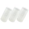 3pcs Retractable Makeup Brush Holders Clear Plastic Travel Organizers Storage for Cosmetic view 1