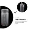 3pcs Retractable Makeup Brush Holders Clear Plastic Travel Organizers Storage for Cosmetic view 3