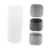 3pcs Retractable Makeup Brush Holders Clear Plastic Travel Organizers Storage for Cosmetic view 4