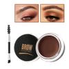 Eyebrow Pomade Brow Gel Pomade,Long Lasting Waterproof and Enhancers Eyebrow Soft Smooth,Eyebrow Makeup Gel with Eyebrow Brush for Girls and Women-Brown view 2
