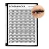 Bodermincer 10D Lash Clusters Wispy Eyelash Clusters 240pcs D Curl (10D-D Curl-14mm) view 2