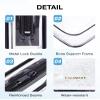 BAGSMART Clear Toiletry Bag, 3-Pack TSA Approved Travel Toiletry Bag Carry On Travel Accessories Bag Airport Airline Quart Size Bags water-resistant Makeup Bag for Women view 4