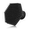 Silicone Face Scrubber for Men, Gentle Exfoliator Pad & Massager, Facial Cleansing Brush Silicone Face Wash Brush Removes Dead & Dry Skin (Black) view 1