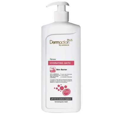 Dermaction Plus Renew Hydrating Bath 400 ml.