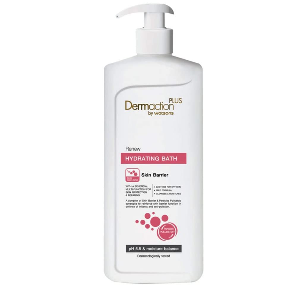 Dermaction Plus Renew Hydrating Bath 400 ml.