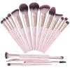 MAANGE Makeup Brushes 18Pcs Makeup Brush Set Premium Synthetic Foundation Face Powder Blush Concealers Make Up Brushes Sets(Pink) view 1