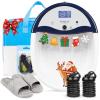 VnioLife Ionic Foot Bath Detox Machine, Ion Detox Foot Bath Cleanse, Foot Detox Spa with Wrist Strap, Arrays, Slippers | LCD Display, Time Setting view 1