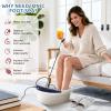 VnioLife Ionic Foot Bath Detox Machine, Ion Detox Foot Bath Cleanse, Foot Detox Spa with Wrist Strap, Arrays, Slippers | LCD Display, Time Setting view 3
