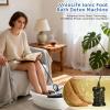 VnioLife Ionic Foot Bath Detox Machine, Ion Detox Foot Bath Cleanse, Foot Detox Spa with Wrist Strap, Arrays, Slippers | LCD Display, Time Setting view 4