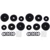 LALAFINA 6sets Bun Maker Kit Elastic Hair Ties and U-shaped Hairpins for Easy Hairstyles for Women and Girls view 1