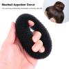 LALAFINA 6sets Bun Maker Kit Elastic Hair Ties and U-shaped Hairpins for Easy Hairstyles for Women and Girls view 4