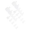Beaupretty 2000pcs Toenail Tips Full Coverage Nail Tips Nail Art Supplies for Diy Pedicure view 2