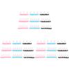 LALAFINA 27pcs Nail Art Practice Stand Fake Nail Tips Compact and Lightweight Holder for Salon and Home Use for Art Artists and Beginners view 1