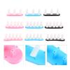 LALAFINA 27pcs Nail Art Practice Stand Fake Nail Tips Compact and Lightweight Holder for Salon and Home Use for Art Artists and Beginners view 4