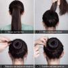 LALAFINA 9sets Hair Bun Maker Kit U-shaped Hairpins Elastic Bands and Donut Bun Tools for Easy Hairstyles for Women Hair Styling Each view 3