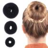 LALAFINA 9sets Hair Bun Maker Kit U-shaped Hairpins Elastic Bands and Donut Bun Tools for Easy Hairstyles for Women Hair Styling Each view 4