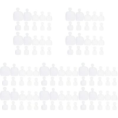 Beaupretty 2500pcs False Toenails Full Cover Nail Tips Toenail Decoration Diy Nail Art Safe Eco-friendly Multiple
