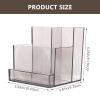 1pc Display Tools Case Holder Stand Polishes Bottle Professional Nails Polisher Base Manicure Plastic Head Lipstick Rack Women Polishing Stands Organizers Bits Container view 2