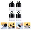 FRCOLOR 8pcs Portable Loose Powder Cases Detachable Lid for Travel Makeup Storage Lightweight and Convenient Cosmetic Powder Box view 2