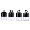 FRCOLOR 8pcs Portable Loose Powder Cases Detachable Lid for Travel Makeup Storage Lightweight and Convenient Cosmetic Powder Box view 3