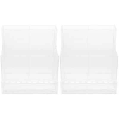 FOMIYES 2pcs Nail Art Polishing Machine Storage Organizer Grinding Holder for Nail Salon and Home Use Easy to Use Manicure Tool Display Stand