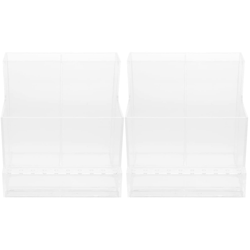 FOMIYES 2pcs Nail Art Polishing Machine Storage Organizer Grinding Holder for Nail Salon and Home Use Easy to Use Manicure Tool Display Stand