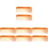 KALLORY 8pcs Wide Tooth Plastic Comb for Hair Styling and Detangling Portable Hairdressing Tools for Curly Thick and Hair and Easy to Clean view 1