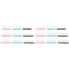 LALAFINA 18pcs Nail Art Practice Stands Fake Nail Tips Display Holder for Manicure Training Salons and Studios view 1