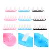 LALAFINA 18pcs Nail Art Practice Stands Fake Nail Tips Display Holder for Manicure Training Salons and Studios view 4