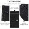 3pcs Black Scissors Bag Hairdresser Scissor Pouch Pouch Case Hair Stylist Bag Hair Stylist Salon Holder Barbershop Case view 2